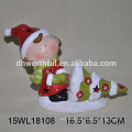 Special design ceramic christmas gifts with led light